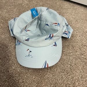 Carter's Blue Sailboat Baby Cap